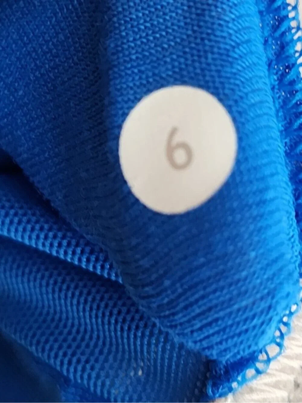 Lululemon Blue Laceoflage Silverescent Back On Track Tank